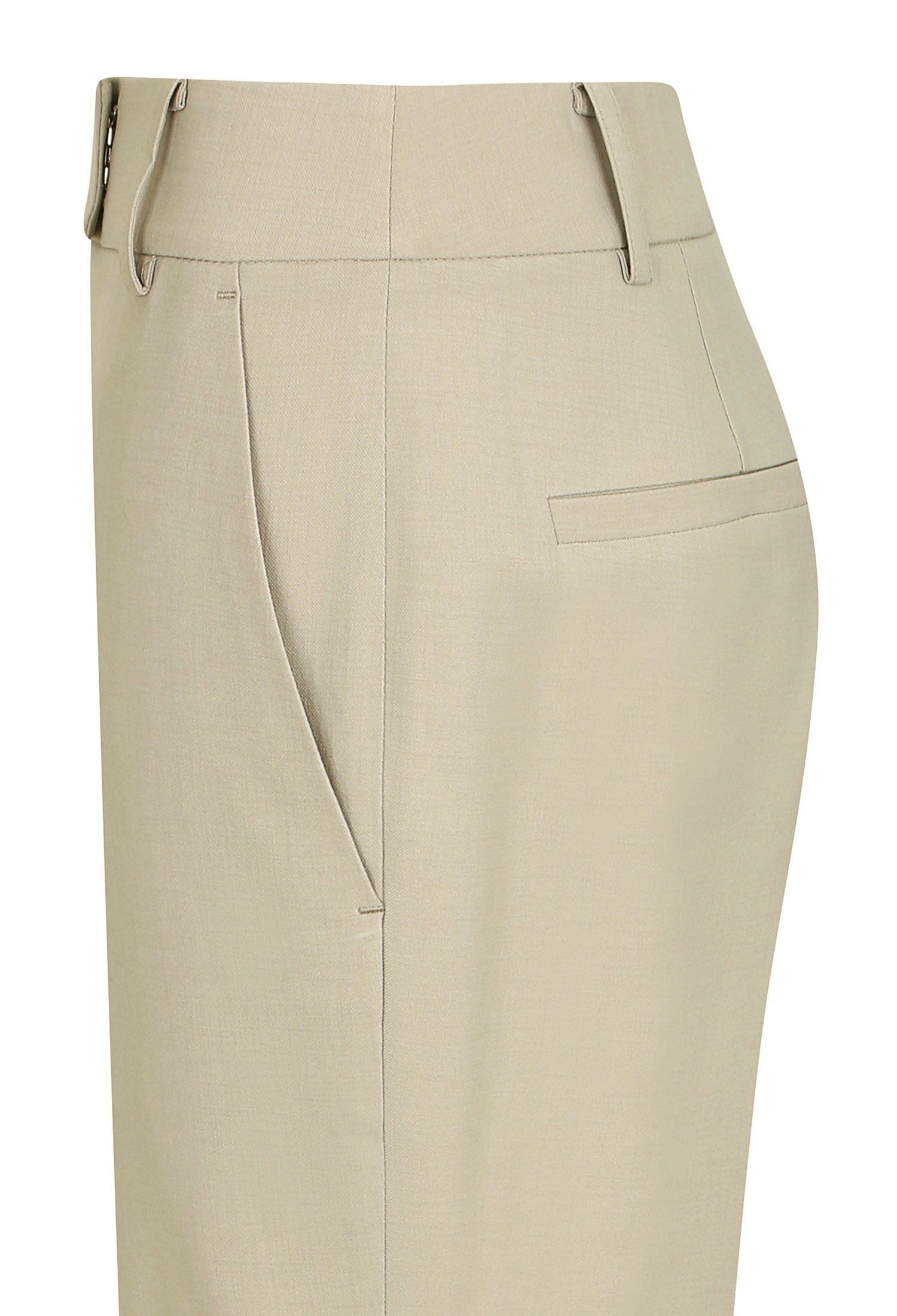 세미 부츠컷 팬츠 (BEIGE)