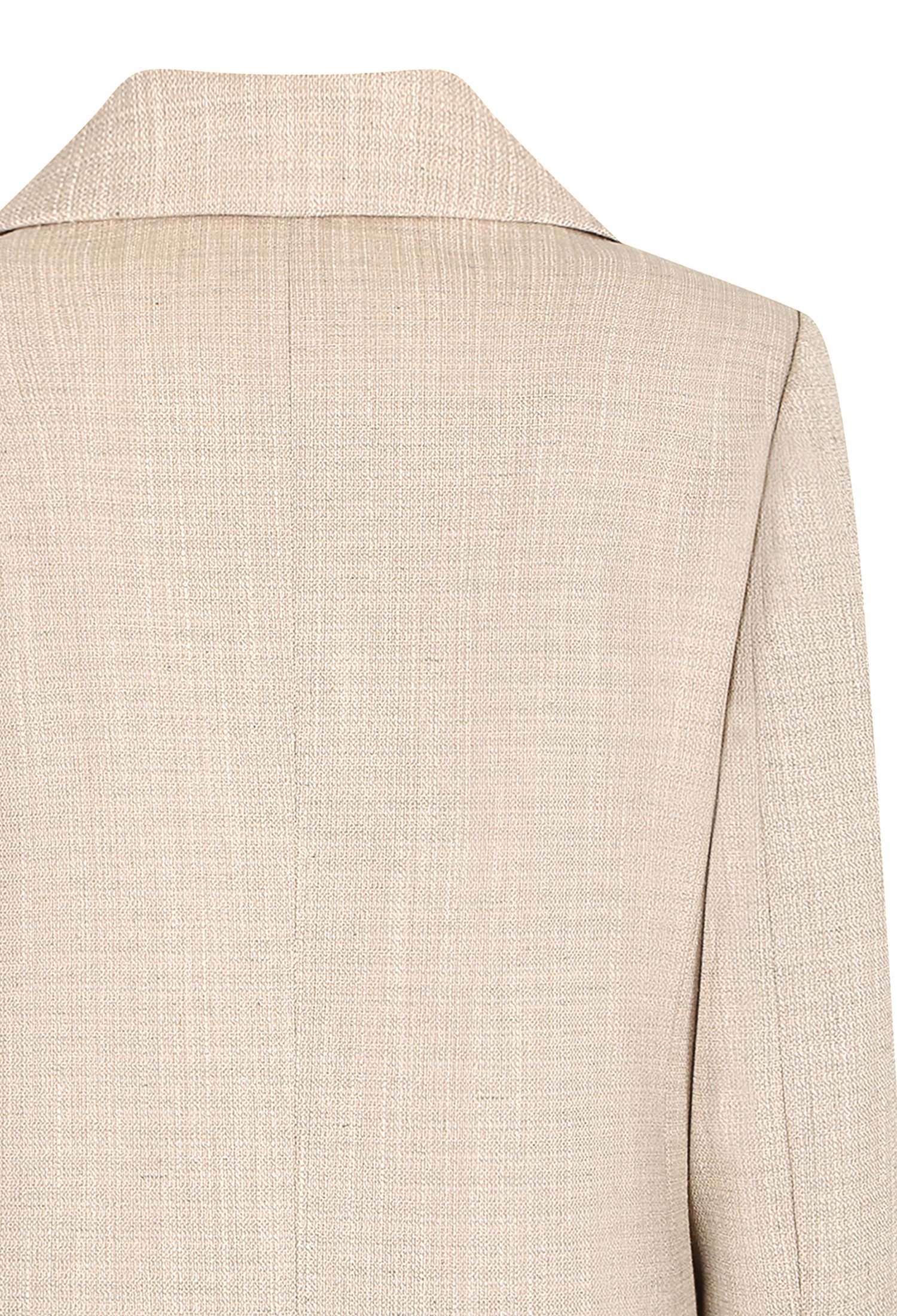 브이넥 칼라 롤업 테이프 재킷 (BEIGE)