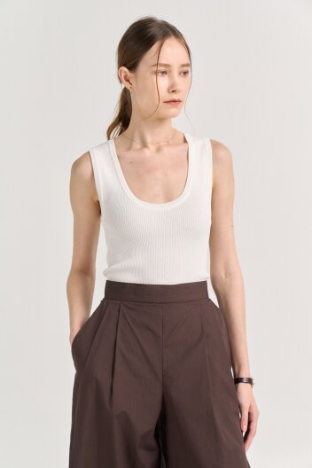 [크램38] BELLA TOP WHITE