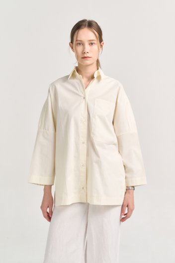 [크램38] FINA SHIRT LATTE