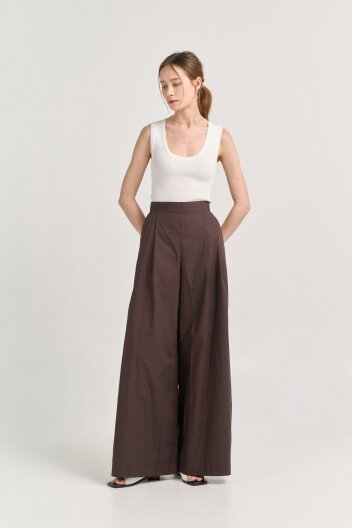 [크램38] OLIVIA HIGH WAIST TROUSERS