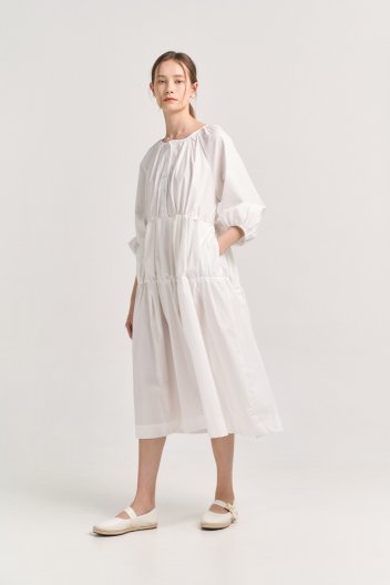 [크램38] ASSUNTA DRESS WHITE