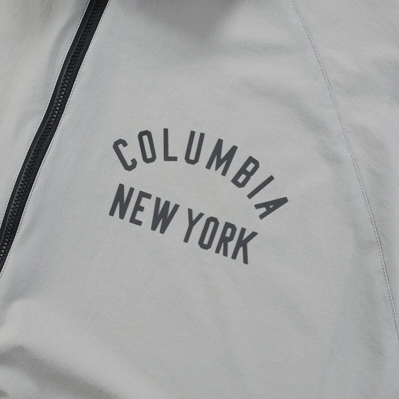 CU NY OVERFIT NYLON ANORAK JACKET 웜그레이