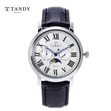 썬앤문 남성 가죽시게 T1510-WH