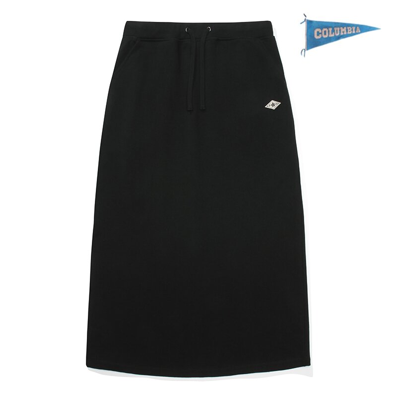 1754 CROWN TERRY LONG SKIRT 블랙