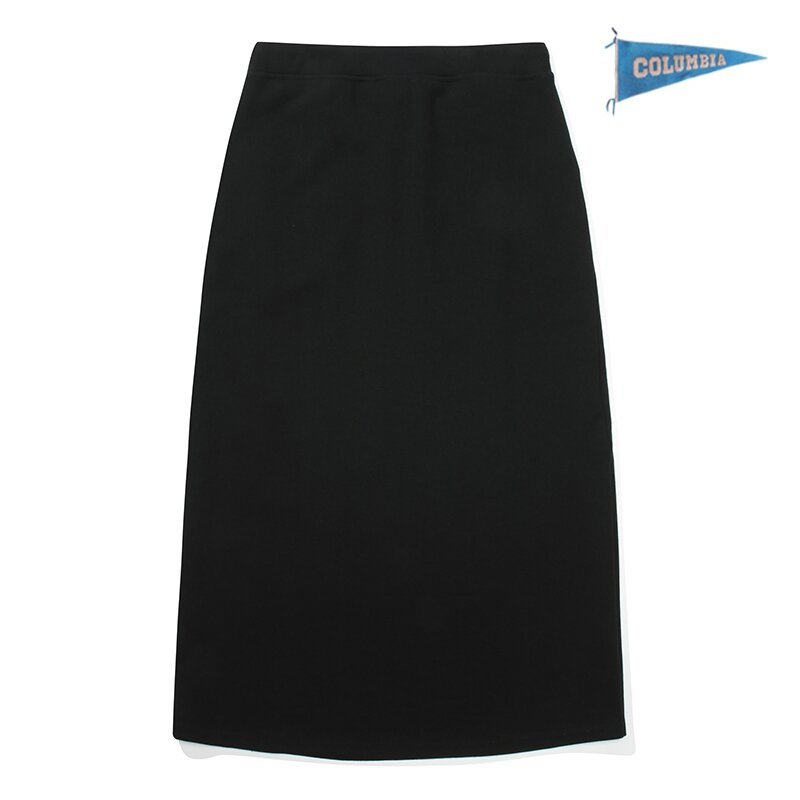 1754 CROWN TERRY LONG SKIRT 블랙