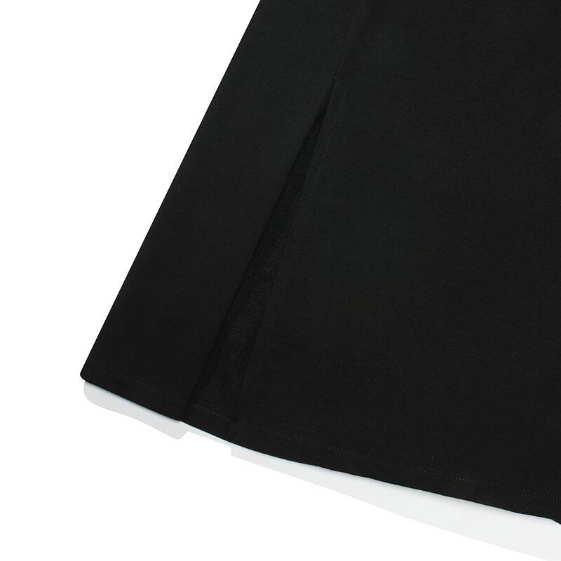 1754 CROWN TERRY LONG SKIRT 블랙