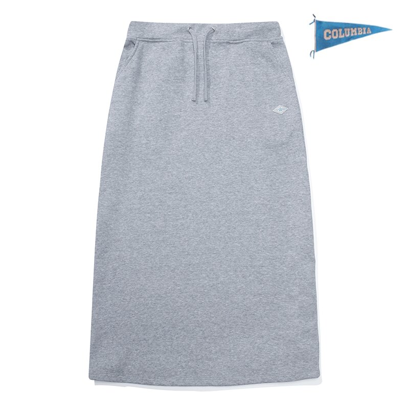 1754 CROWN TERRY LONG SKIRT M그레이