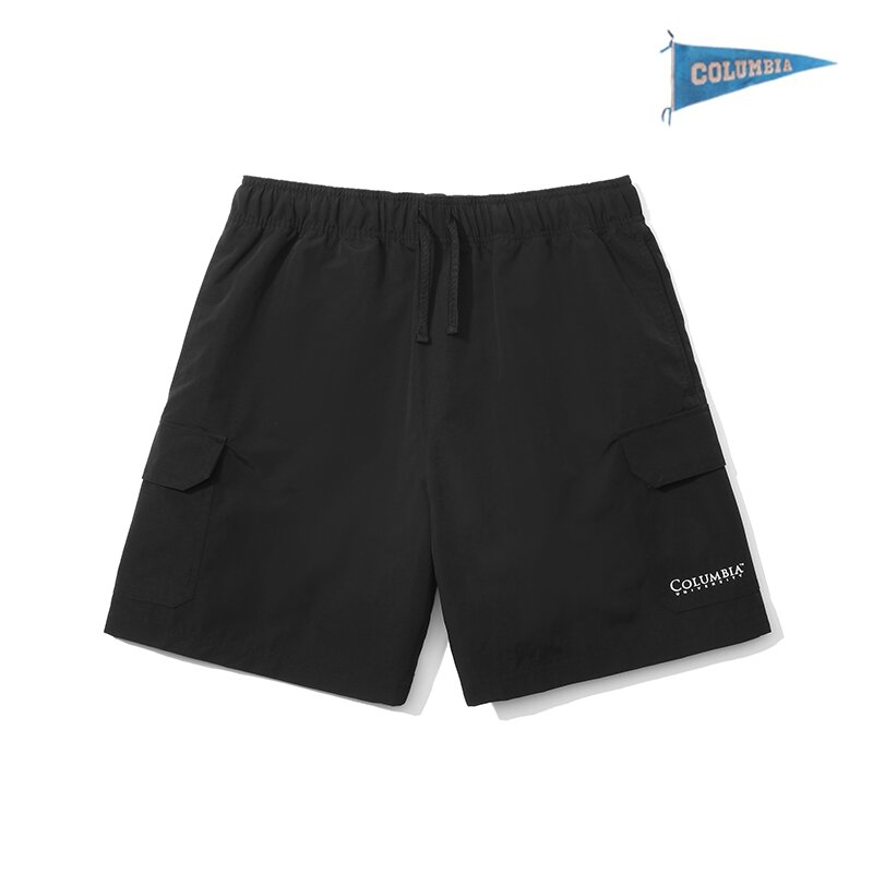 CU SIGNATURE CARGO NYLON SHORTS PANTS 블랙