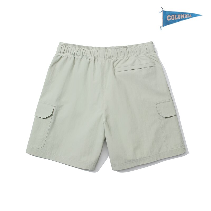 CU SIGNATURE CARGO NYLON SHORTS PANTS 라이트그레이