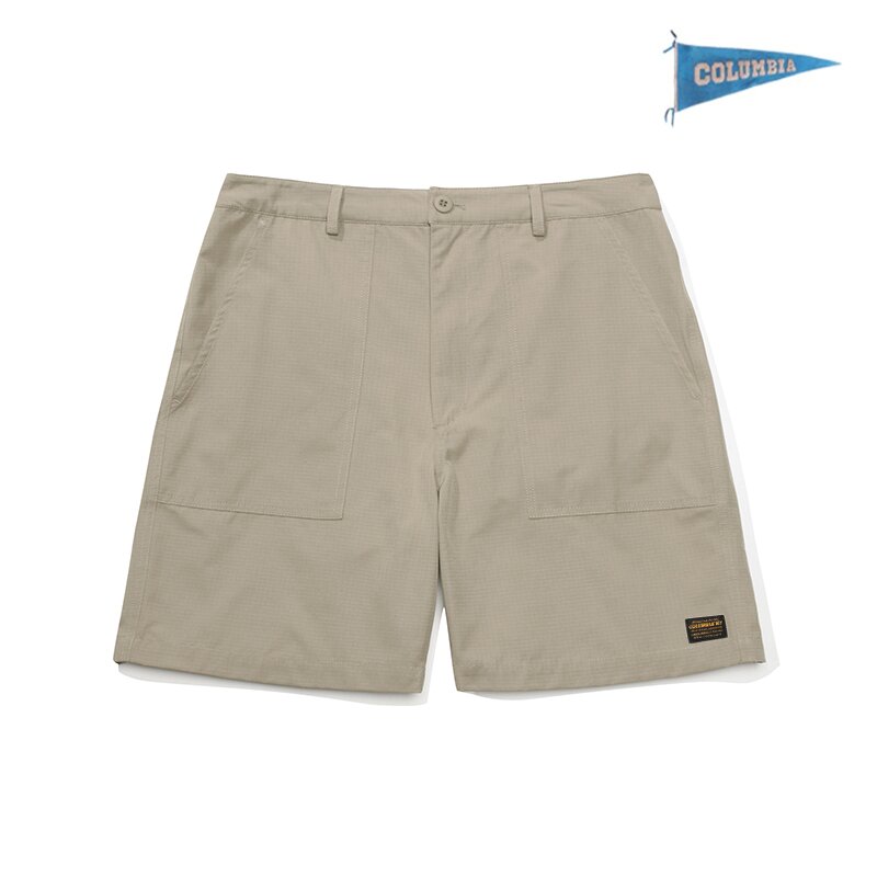 MIL-LABEL POCKET UNIFORM SHORTS PANTS 헤리티지베이지