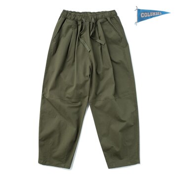 NYC LABEL CP WIDE FIT BALLOON PANTS 다크카키