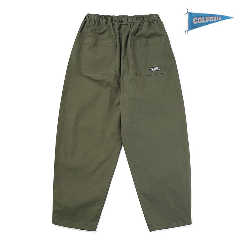 NYC LABEL CP WIDE FIT BALLOON PANTS 다크카키