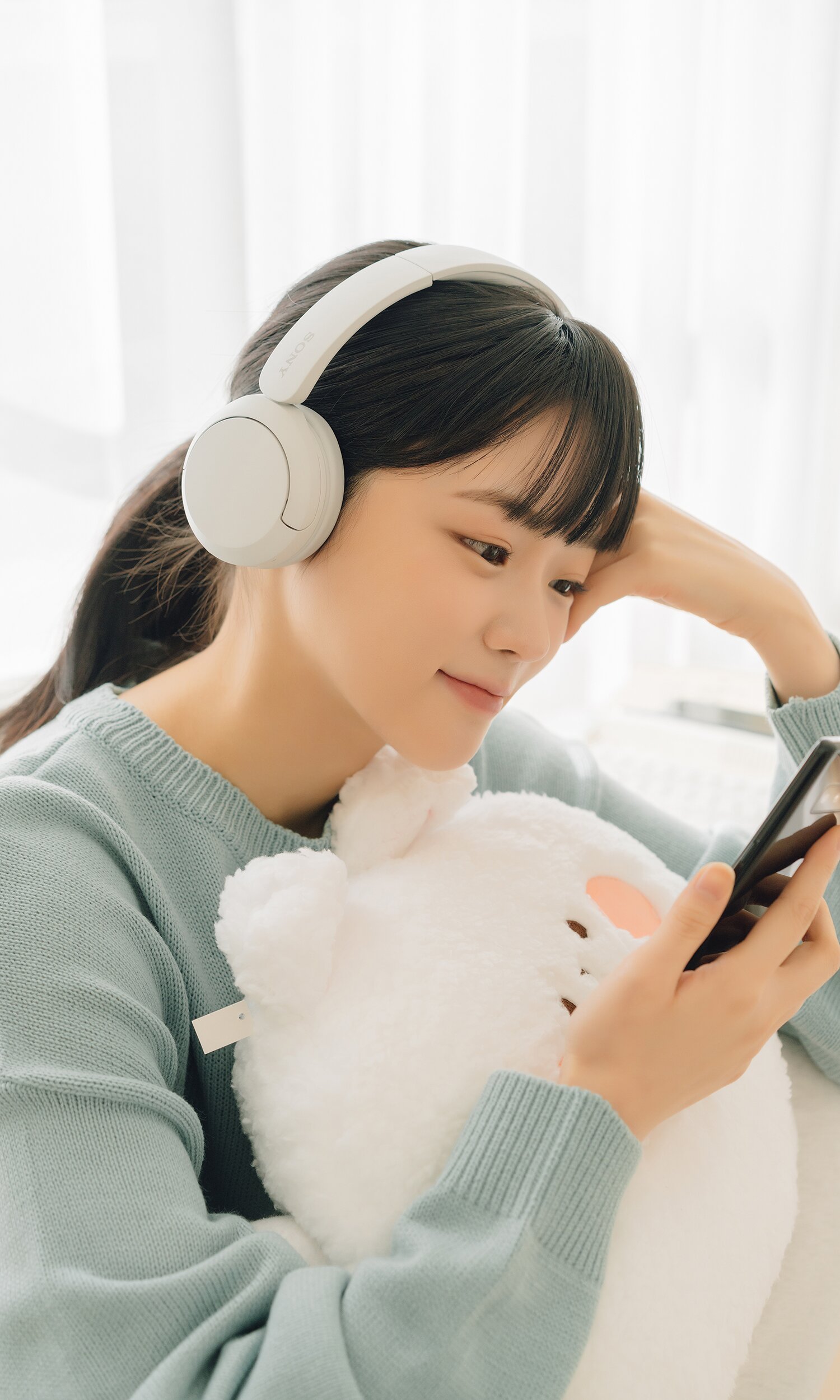 소니 WH-CH520 무선 헤드폰