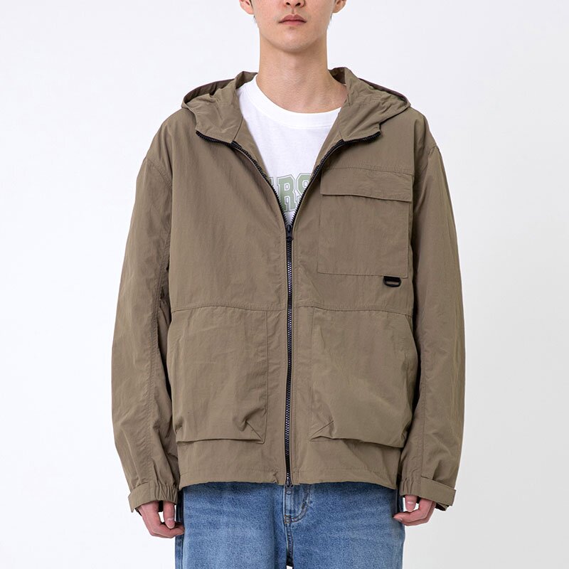 HOODED URBAN JACKET 베이지