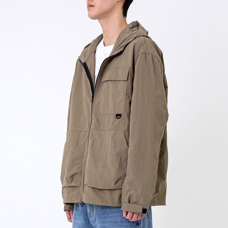 HOODED URBAN JACKET 베이지