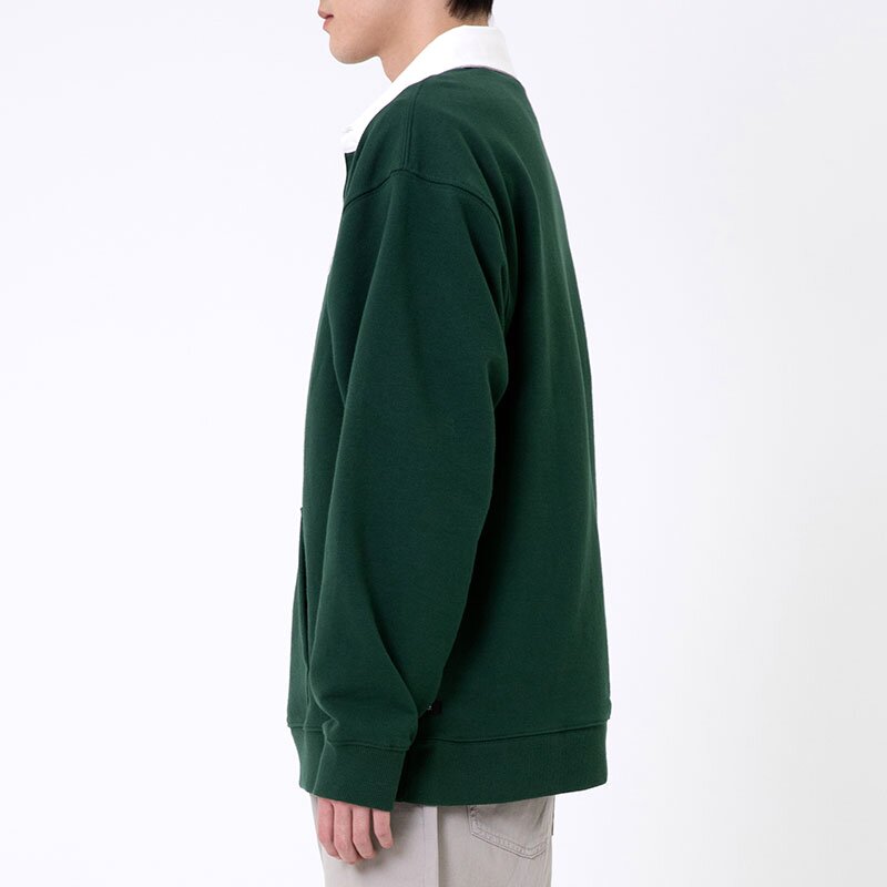 SCRIPT RUGBY CREWNECK 그린