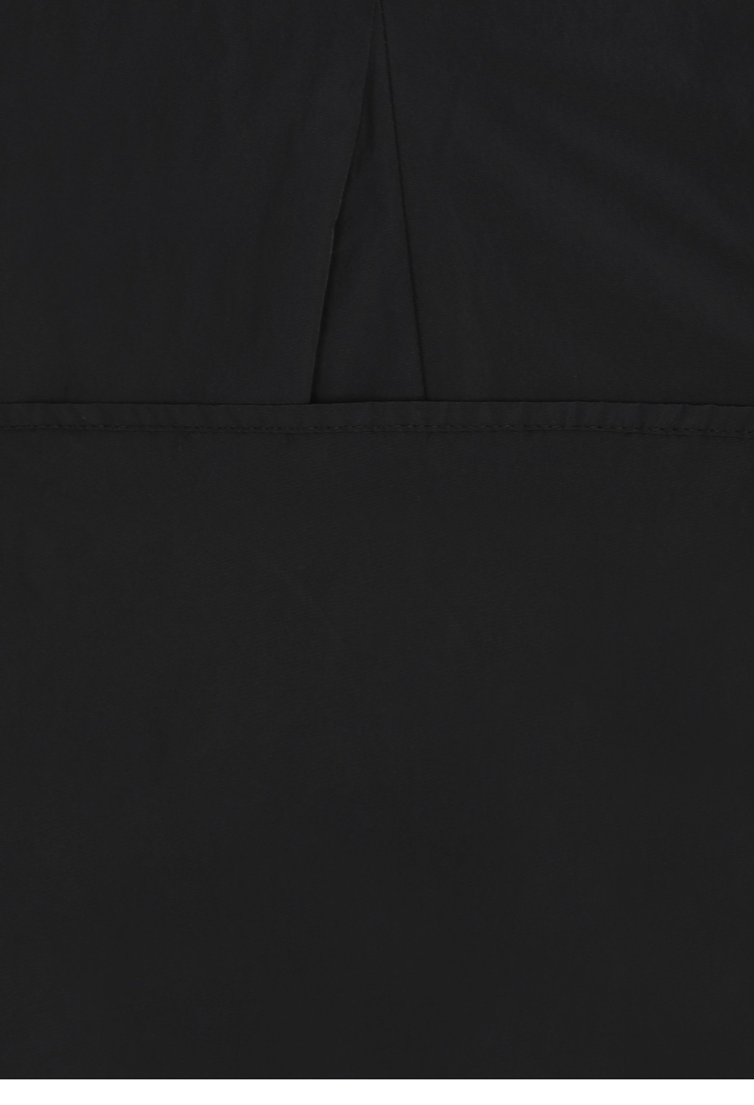  프릴 밴딩 크링클 셔츠 원피스 (BLACK)