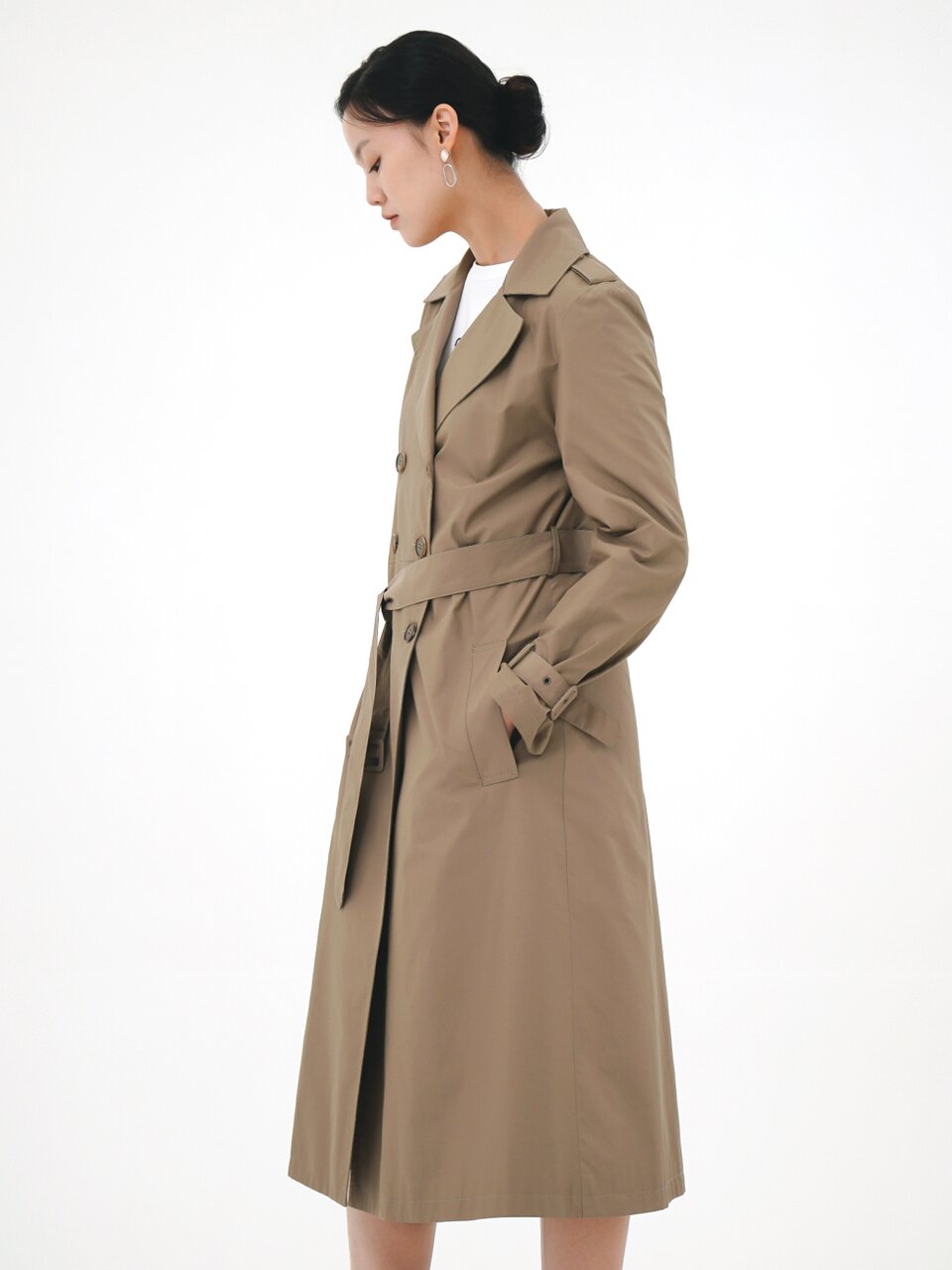 Light Trench Coat _Beige