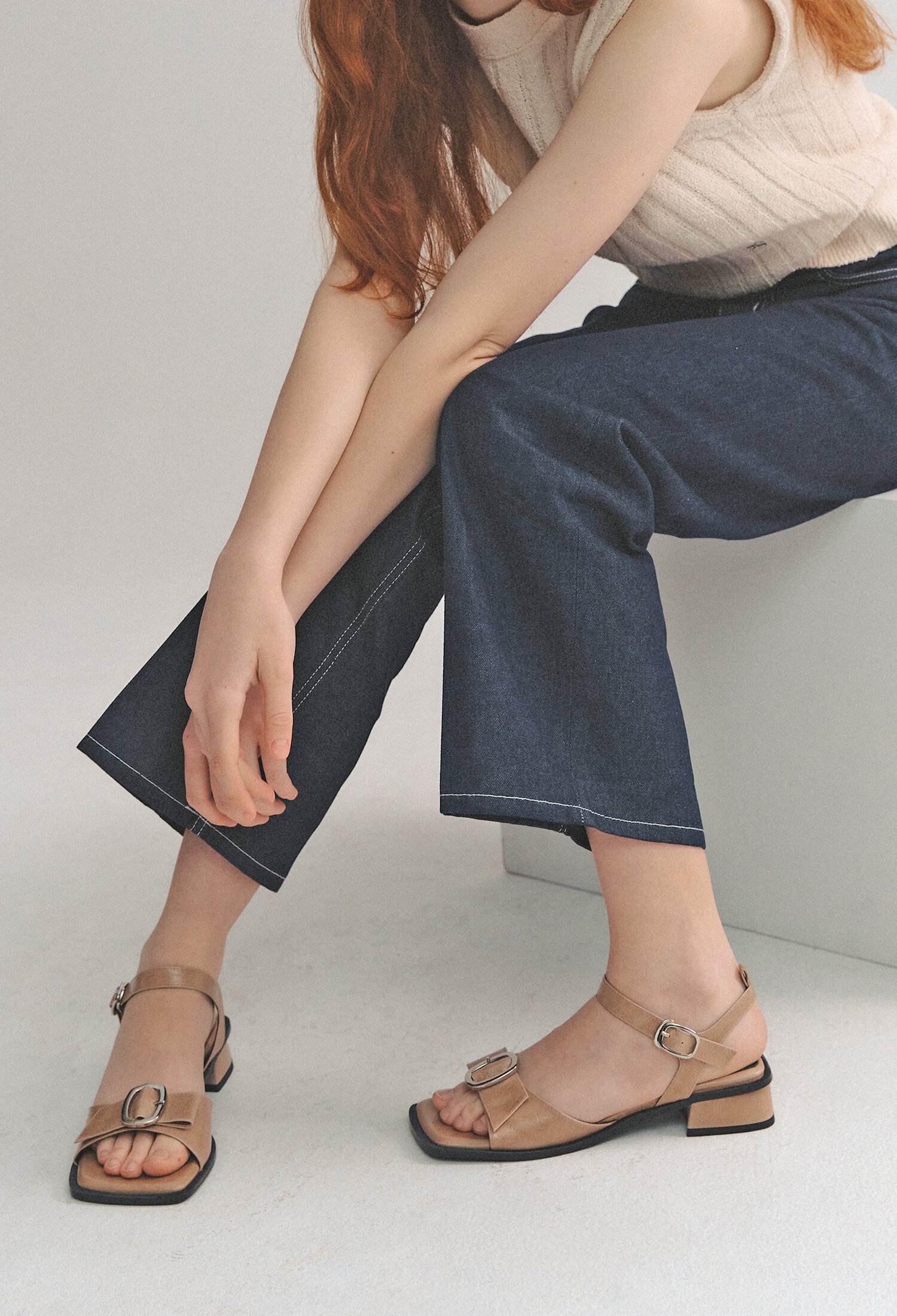 Sandals_SD068 Navi_3cm