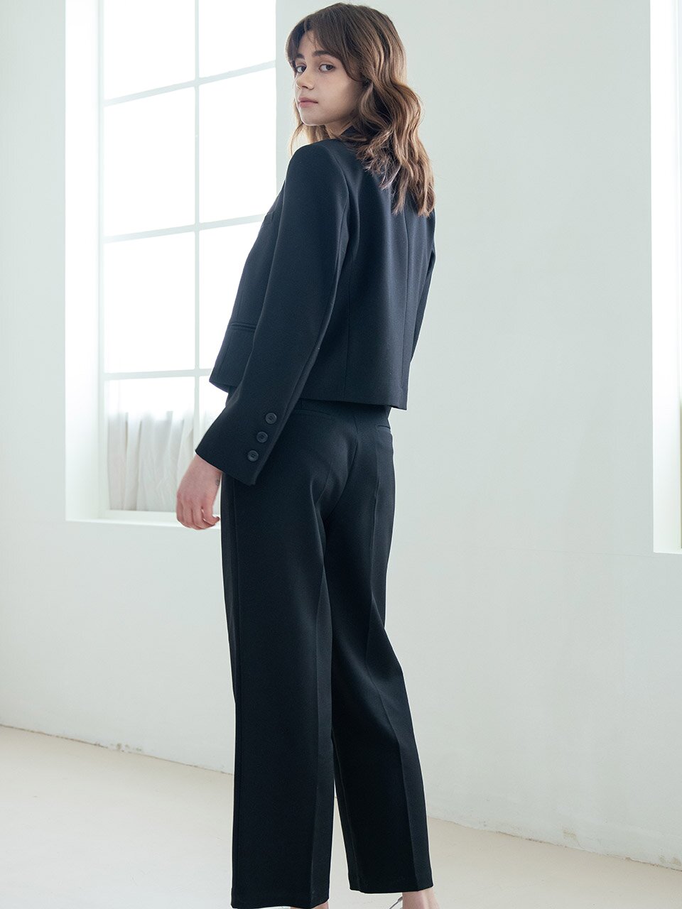 WED_Hidden button wide slacks_BLACK