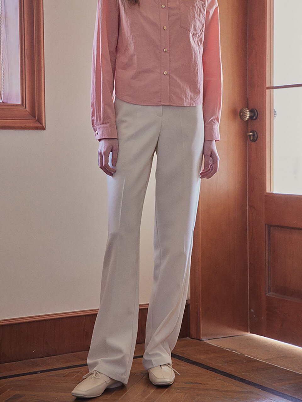 PM_Twill pocket wide pants