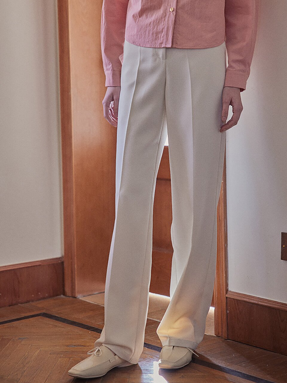 PM_Twill pocket wide pants