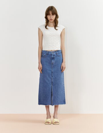 BLOOM T-SHIRT TOP (WHITE)