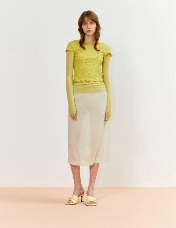 BLOOM T-SHIRT TOP (GREEN)