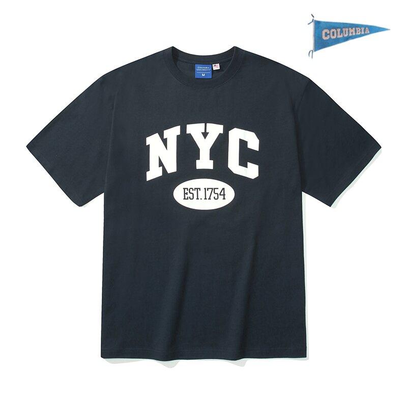 NYC ARCH LOGO S/S T-SHIRTS 크라운네이비