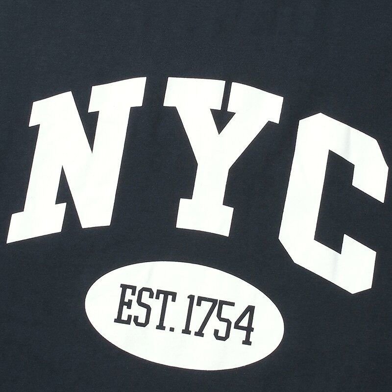 NYC ARCH LOGO S/S T-SHIRTS 크라운네이비