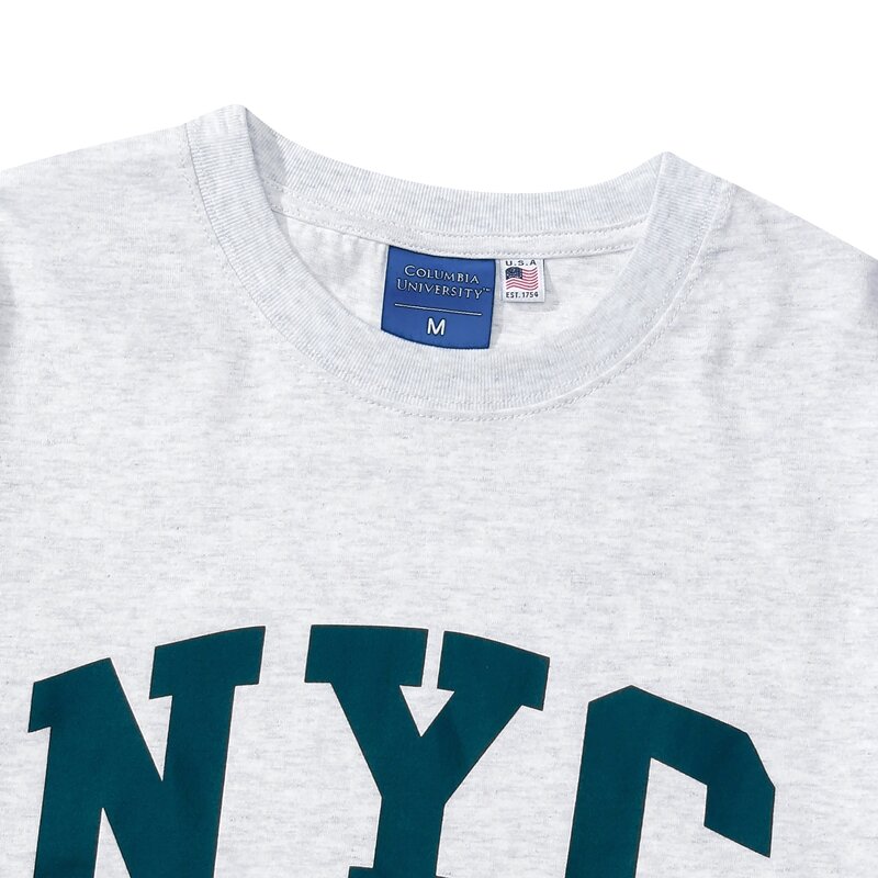NYC ARCH LOGO S/S T-SHIRTS L그레이