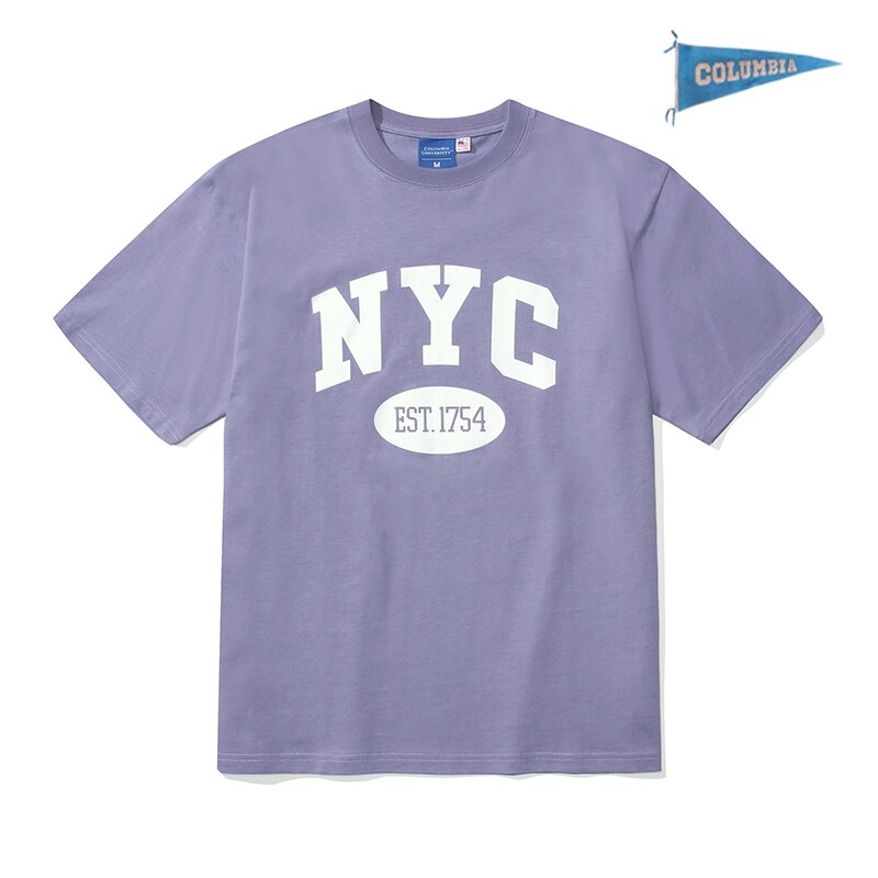 NYC ARCH LOGO S/S T-SHIRTS 라이트바이올렛