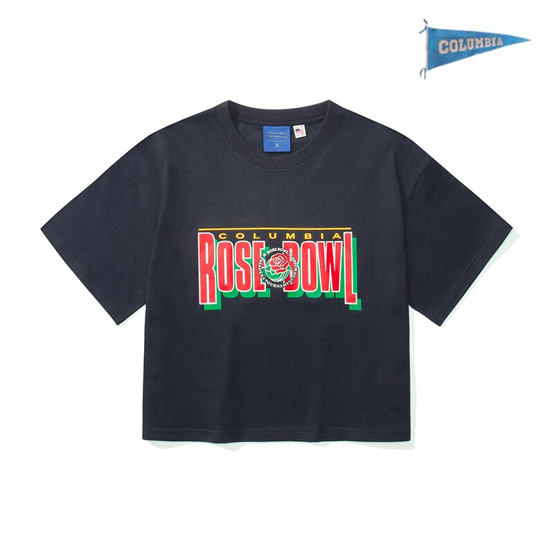 1934 ROSEBOWL CHAMP CROP S/S T-SHITRS 크라운네이비