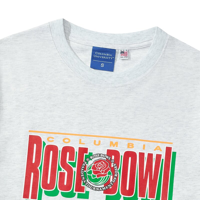 1934 ROSEBOWL CHAMP CROP S/S T-SHITRS L그레이