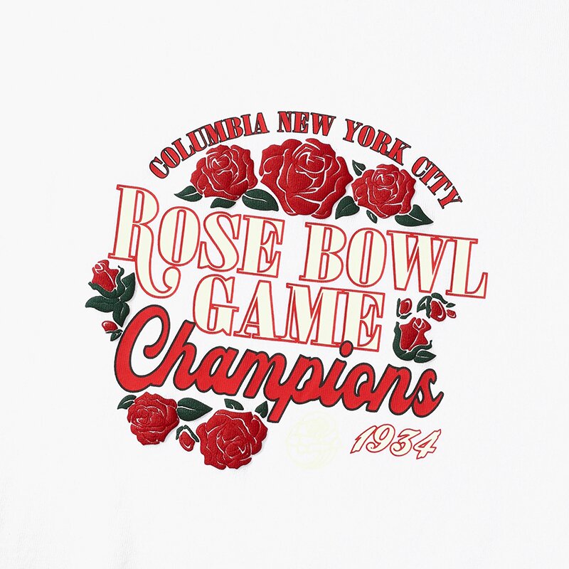 ROSE OF ROSEBOWL CROP S/S T-SHIRTS 화이트