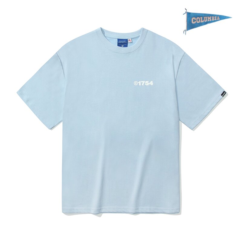 MODERN CITY LOGO S/S T-SHIRTS 라이트블루