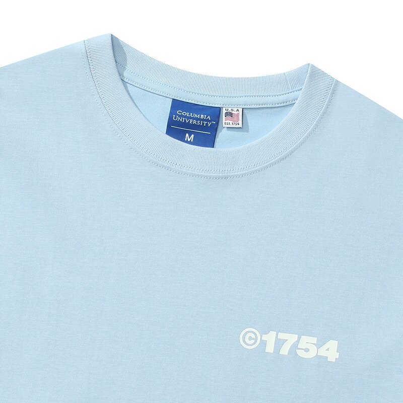 MODERN CITY LOGO S/S T-SHIRTS 라이트블루