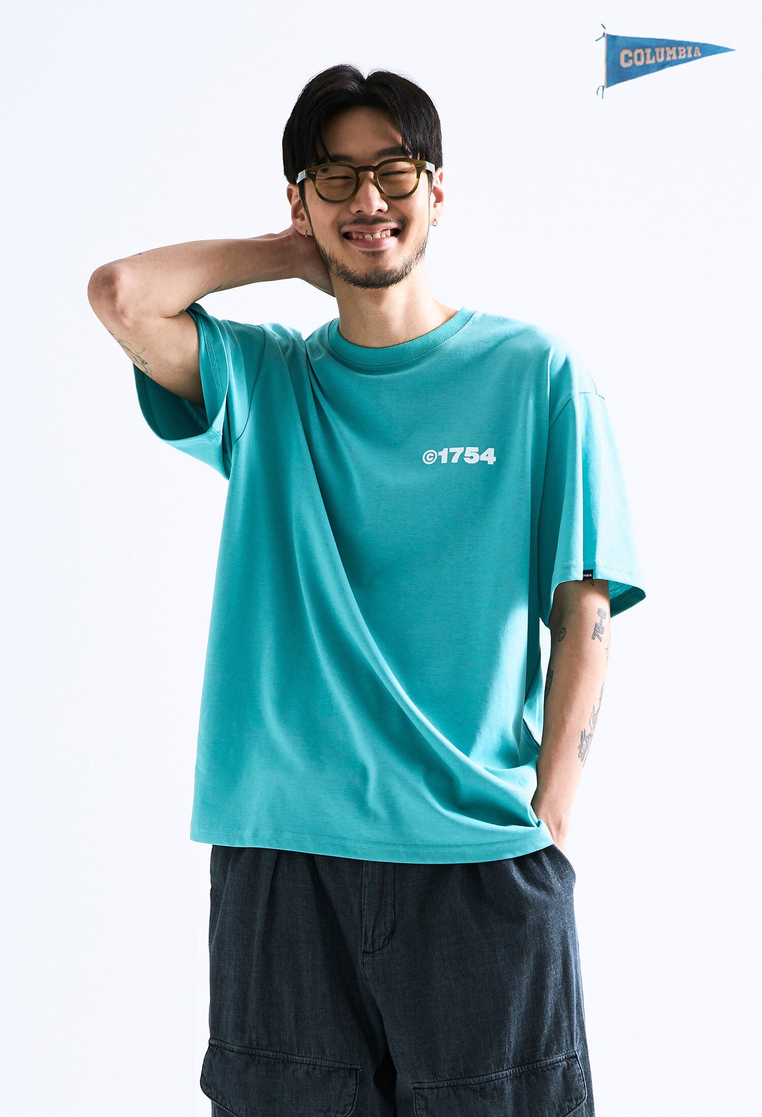 MODERN CITY LOGO S/S T-SHIRTS 민트