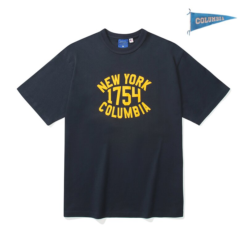 60S VINTAGE 1754 LOGO S/S T-SHIRTS 크라운네이비