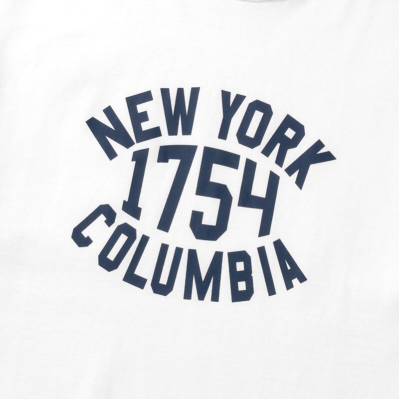 60S VINTAGE 1754 LOGO S/S T-SHIRTS 화이트