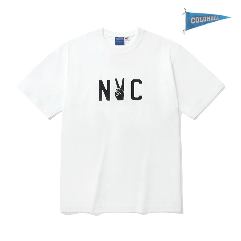 VICTORY NYC LOGO S/S T-SHIRTS 화이트