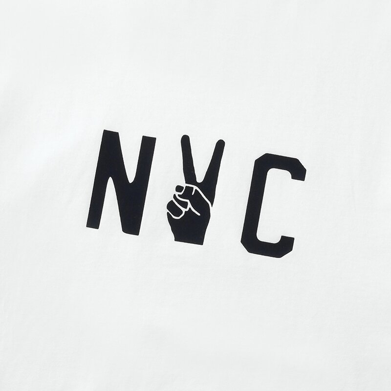 VICTORY NYC LOGO S/S T-SHIRTS 화이트