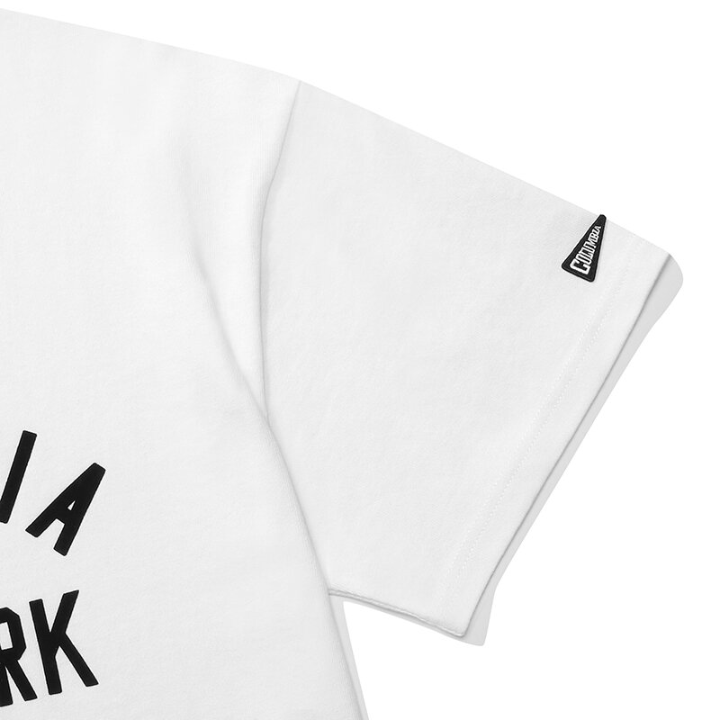 CU BLACK SERIES WIDE RIB S/S T-SHIRTS 화이트