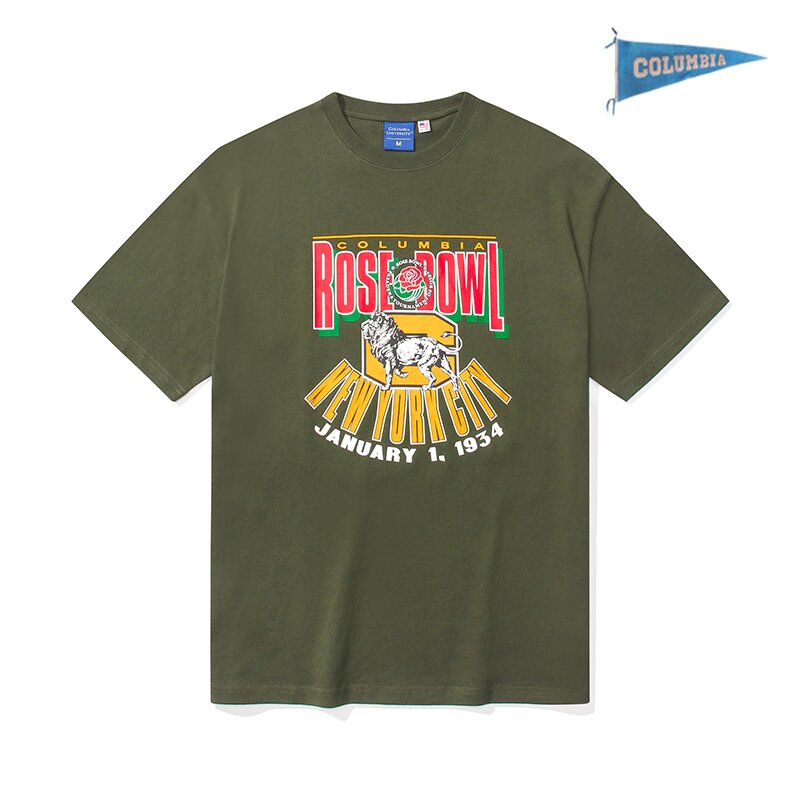 1934 ROSEBOWL CHAMP S/S T-SHITRS 다크카키