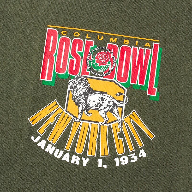 1934 ROSEBOWL CHAMP S/S T-SHITRS 다크카키