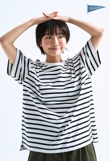 1754 CROWN STRIPE S/S T-SHIRTS 블랙