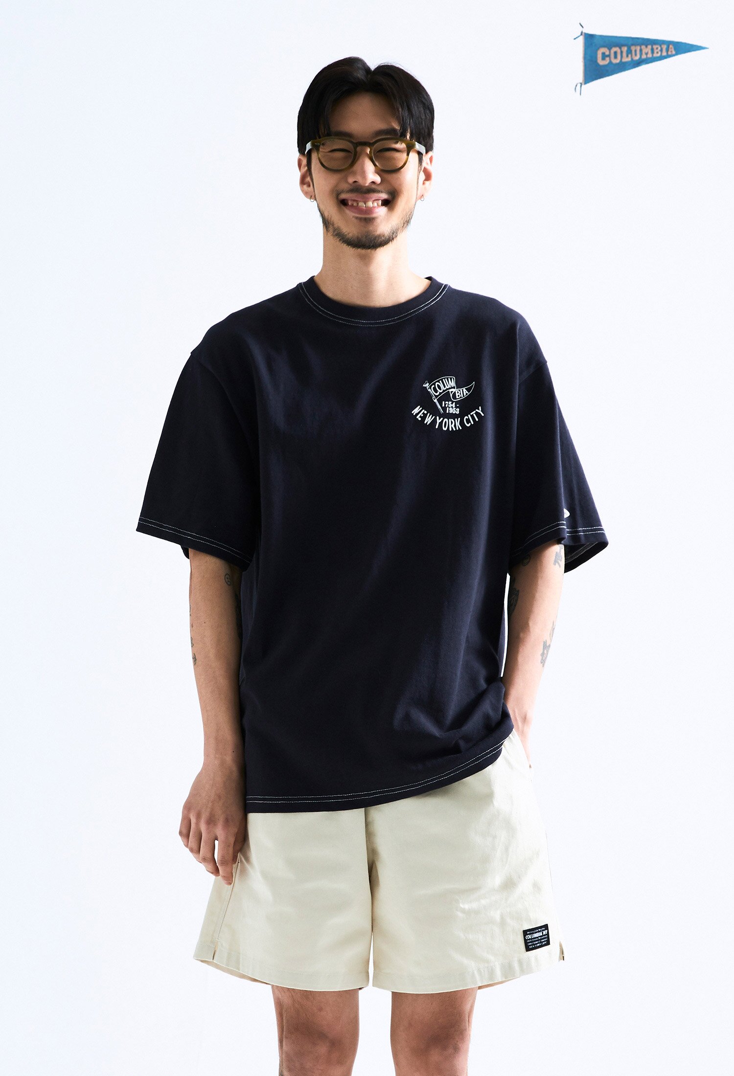 200TH ANNIVERSARY LIMITED S/S T-SHIRTS 크라운네이비