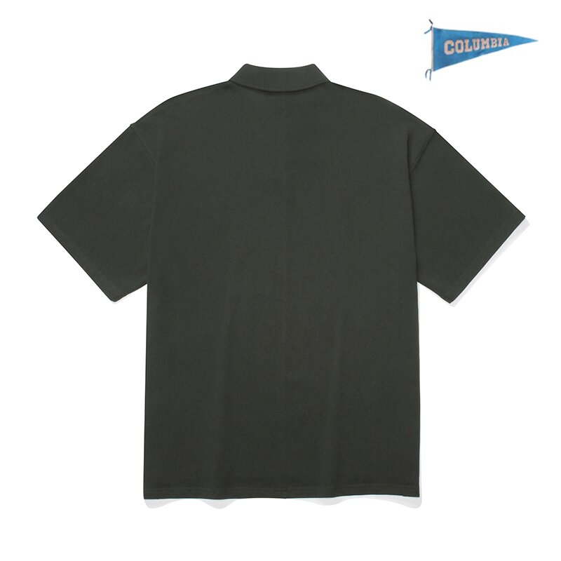CU BLACK SERIES S/S COLLAR T-SHIRTS 슬레이트블랙