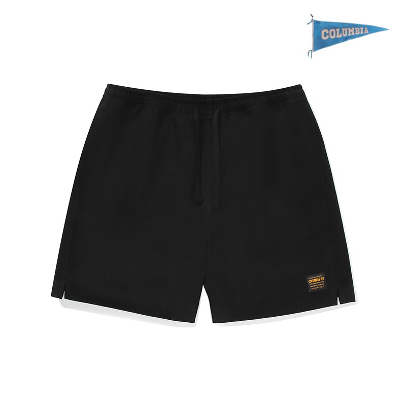MIE-LABEL OTTON SHORTS PANTS 블랙